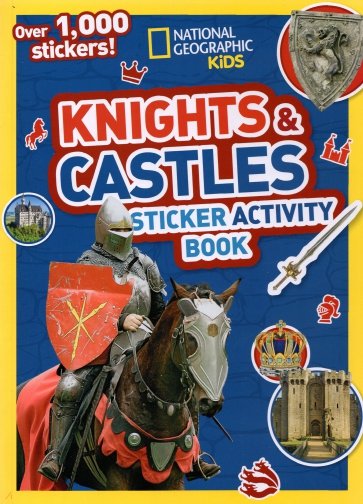 Knights and Castles Sticker Activity Book. Colouring, Counting, 1000 Stickers and More!