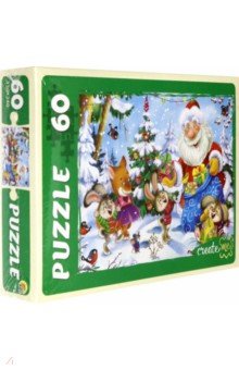 Puzzle-60 Новогодние подарки