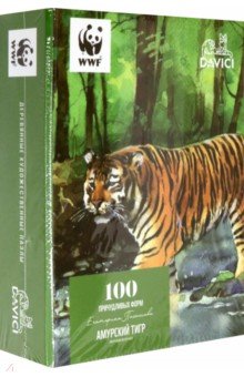 

Пазл Амурский тигр, 100 деталей