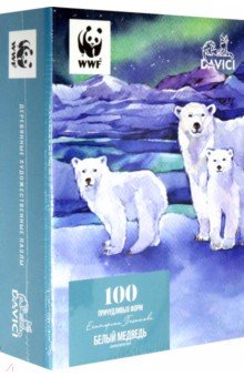 

Пазл Белый медведь, 100 деталей