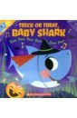 Trick or Treat, Baby Shark! baby hand print mud and footprint baby foot and hand print imprint kit baby souvenirs baby hand and foot mold hundred days gift