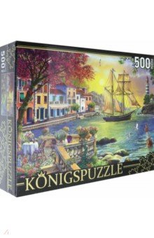 

Puzzle-500 Парусник у набережной