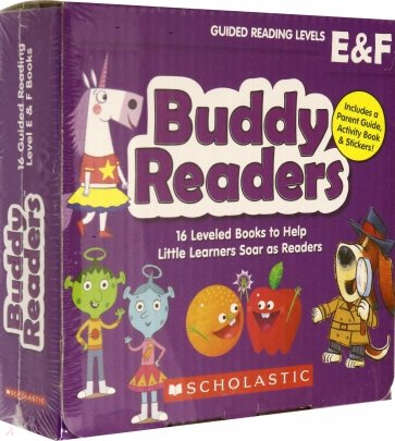 Buddy Readers. Levels E & F (Parent Pack). 16 Leveled Books to Help Little Learners Soar as Readers