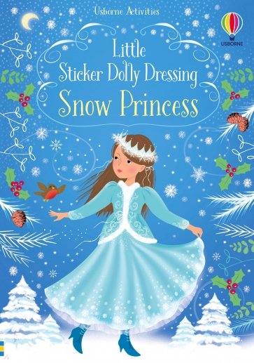 Little Sticker Dolly Dressing. Snow Princess