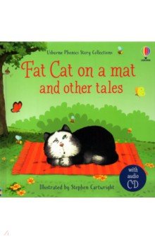 Обложка книги Fat cat on a mat and other tales with CD, Punter Russell, Sims Lesley