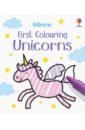 Обложка First Colouring Unicorns