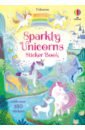 Sparkly Unicorns. Sticker Book