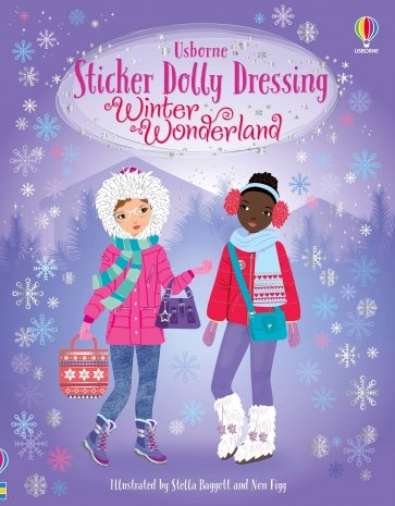 Sticker Dolly Dressing. Winter Wonderland