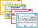 Музыка. 1 класс. Демонстрационные плакаты. 12 плакатов