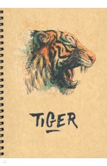 Тетрадь Tiger, 48 листов, точка ПринтБук - фото 1