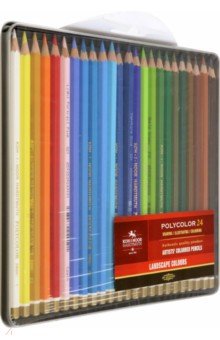 

Карандаши цветные художественные Polycolor Landscape 3824, 24 цвета