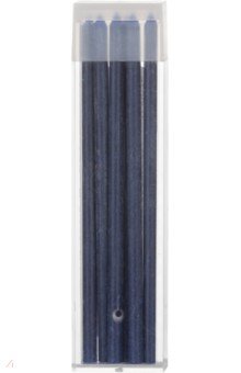 Стержни акварельные для цанговых карандашей Mondeluz 4230/17, кобальт синий, 6 штук