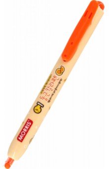 Маркер автоматический ароматизированный Round Color Pen, оранжевый, апельсин
