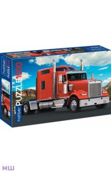 Puzzle-1000. Красный грузовик