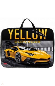   Yellow supercar, 3
