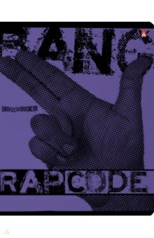 Тетрадь Rapcode, 48 листов, клетка, в ассортименте
