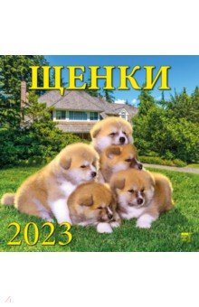 

Календарь Щенки, на 2023 год