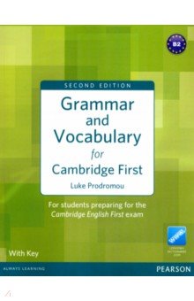Обложка книги Grammar and Vocabulary for Cambridge First with Key. B2, Prodromou Luke