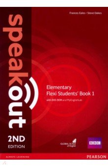 Обложка книги Speakout. Elementary. Flexi A. Students' Book + MyEnglishLab (+DVD), Oakes Steve, Eales Frances