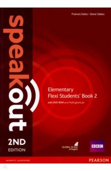 Обложка книги Speakout. Elementary. Flexi Students' Book 2 + MyEnglishLab (+DVD), Eales Frances, Oakes Steve