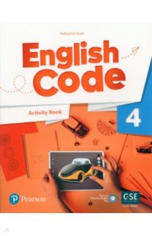 English Code. Level 4. Activity Book with Audio QR Code and Pearson Practice English App