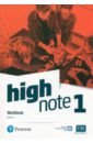 Fricker Rod High Note. Level 1. Workbook hastings bob mckinlay stuart fricker rod high note 2 student s book v 1