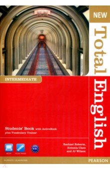 Roberts Rachael, Clare Antonia, Wilson JJ - New Total English. Intermediate. Students' Book with Active Book (+DVD)