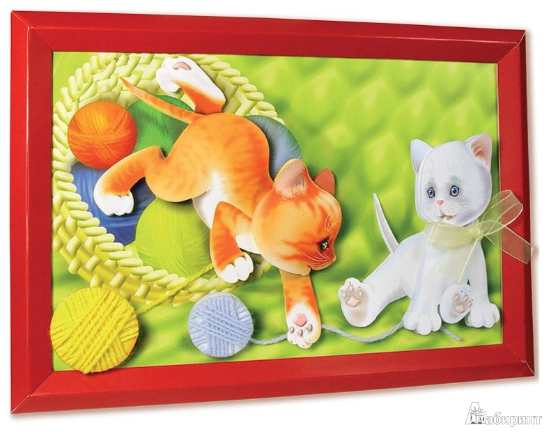 Иллюстрация 1 из 4 для Картина-декор "Котята" | Лабиринт - игрушки. Источник: Лабиринт
