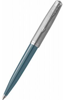 Ручка шариковая автоматическая Teal Blue CT, черная Parker