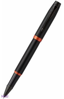Ручка-роллер Professionals Flame Orange Black Trim, черная Parker