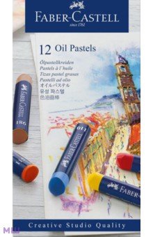    Oil Pastels, 12 