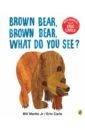 Martin Jr Bill Brown Bear, Brown Bear, What Do You See? very busy sticker book the world of eric carle