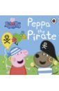 Peppa the Pirate peppa pig cute cartoon house cosplay diy model kids happy family toys set