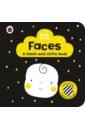 Faces. A black-and white-book baby montessori book soft black and white flash cards washable nontoxic fabric learning toys for infant exercise visual sensory