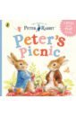 Potter Beatrix Peter's Picnic. A Pull and Play Book maze book follow the bunny