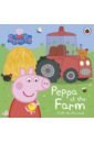Peppa at the Farm. A Lift-the-Flap Book peppa pig night creatures lift the flap boardbook
