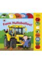Smith Justine Farm Hullaballoo! Ladybird Big Noisy Book playful tepli sheep with carrot and very cute and attractive fence