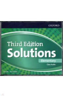 Обложка книги Solutions. Elementary. Third Edition. Class Audio CDs, Falla Tim, Davies Paul A