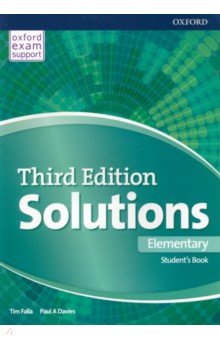 Обложка книги Solutions. Elementary. Third Edition. Student's Book, Falla Tim, Davies Paul A