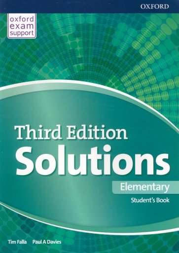 Solutions. Elementary. Student's Book