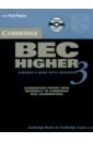 how to practise Cambridge BEC Higher 3. Student's Book with answers. Whith Audio CD