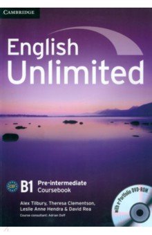 English Unlimited. Pre-intermediate. Coursebook with e-Portfolio Cambridge - фото 1