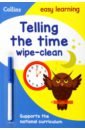 None Telling the Time. Wipe Clean Activity Book