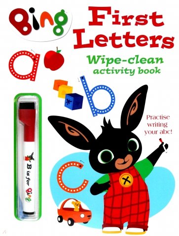 First Letters Wipe-Clean Activity Book