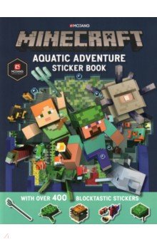 Minecraft Aquatic Adventure Sticker Book
