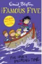 Blyton Enid Five Have a Puzzling Time 9 books set enid blyton the famous five adventures collection children english picture book detective stories