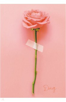 Ежедневник полудатированный Нежный цветок, А5, 192 листа