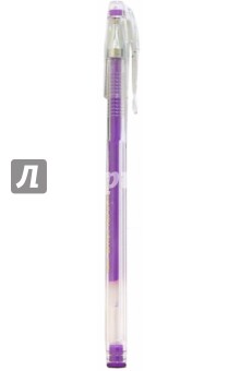 Ручка гелевая фиолетовая CROWN (HJ-500H).