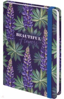 Ежедневник недатированный Beautiful Flowers, А5, 128 листов