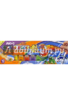 Набор для детского творчества 12 предметов AMOS /19849 (подарочная картонная упаковка).